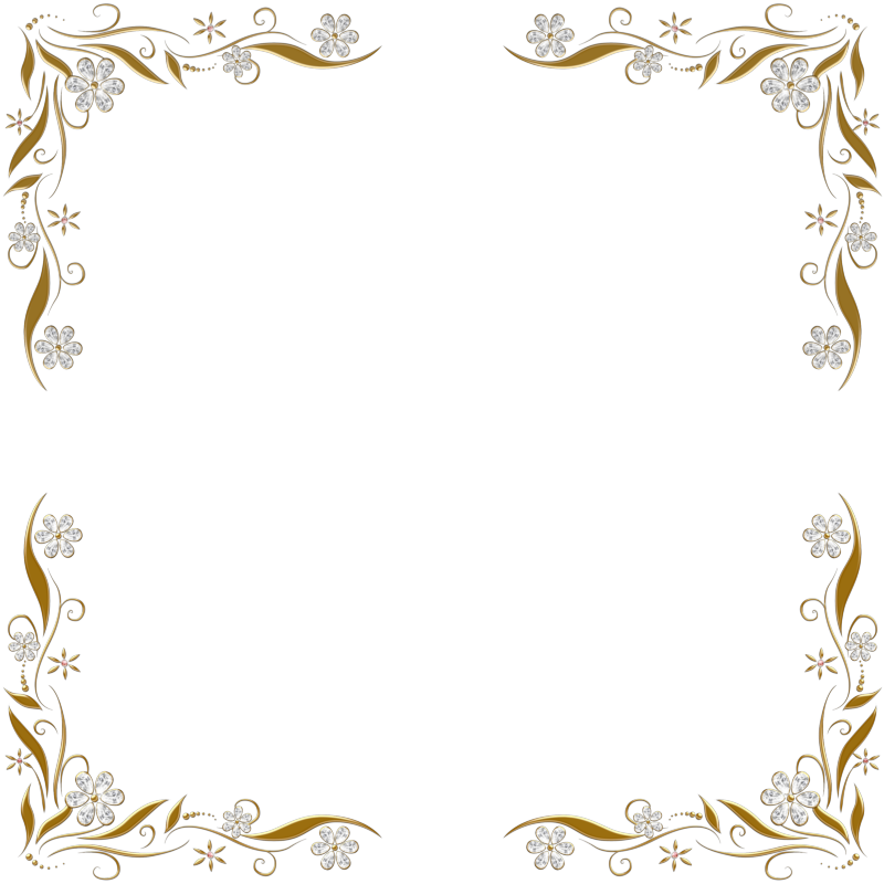 Elegant Floral Frame Design