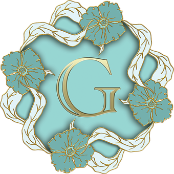 Elegant Floral Letter G Design