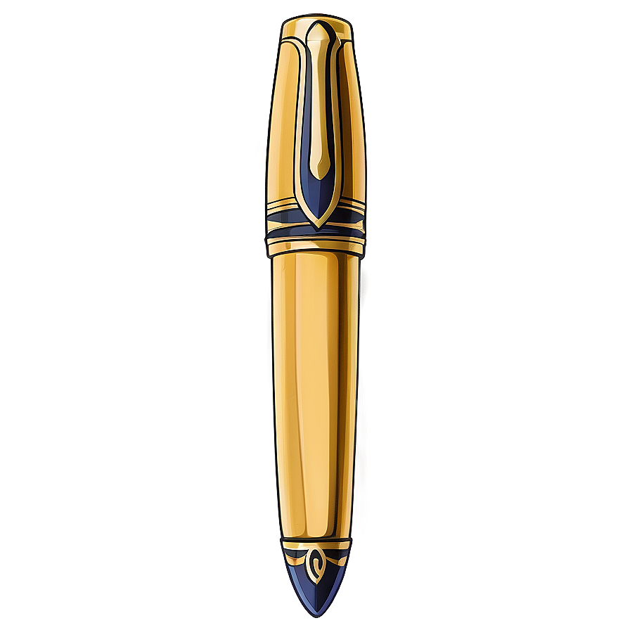 Elegant Fountain Pen Png 41