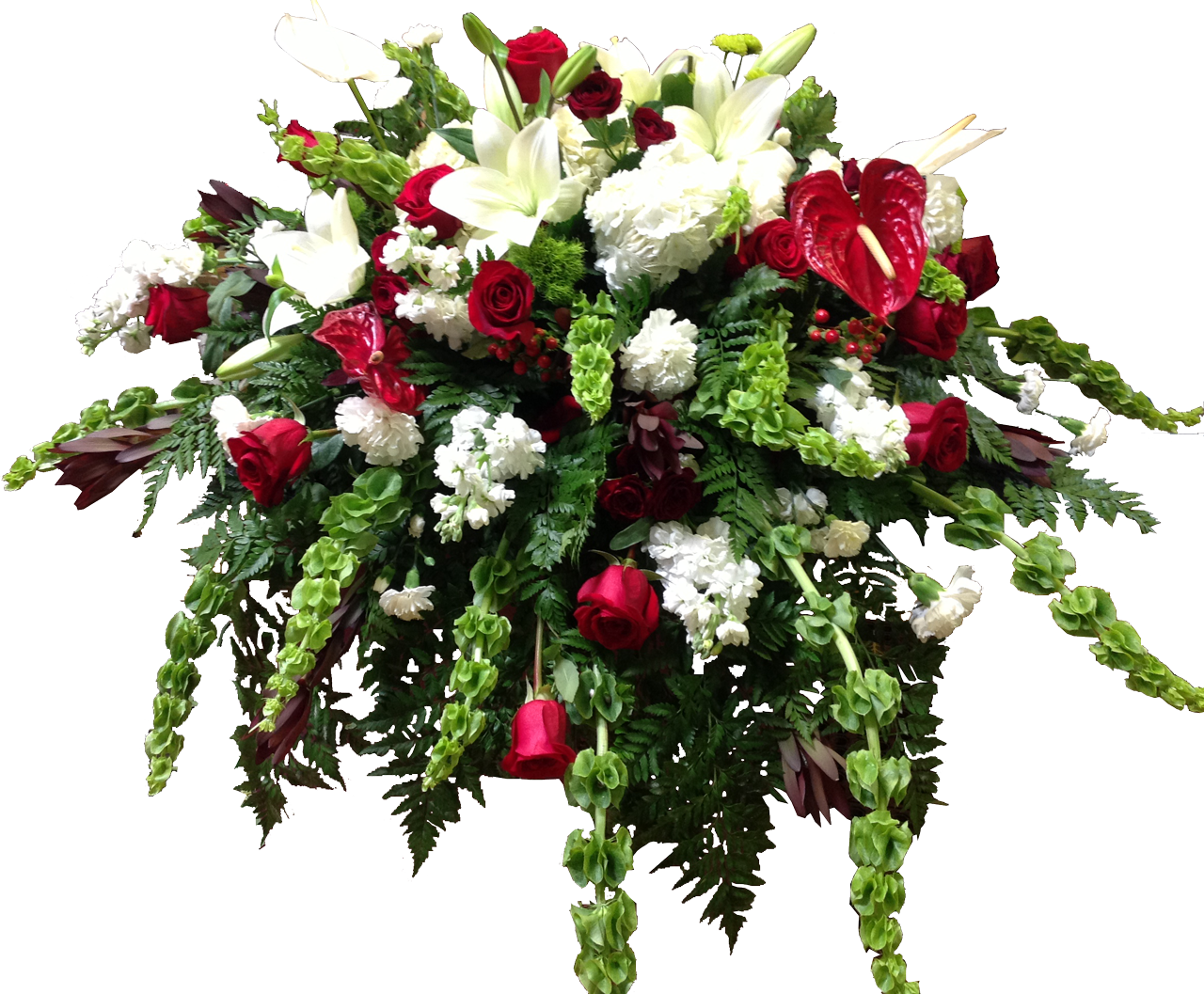 Elegant_ Funeral_ Flower_ Arrangement