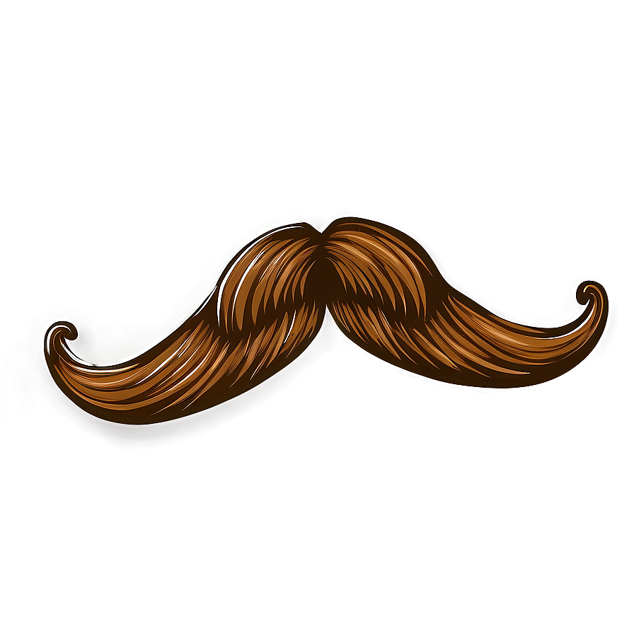 Elegant Gentleman Moustache Png Ouv42