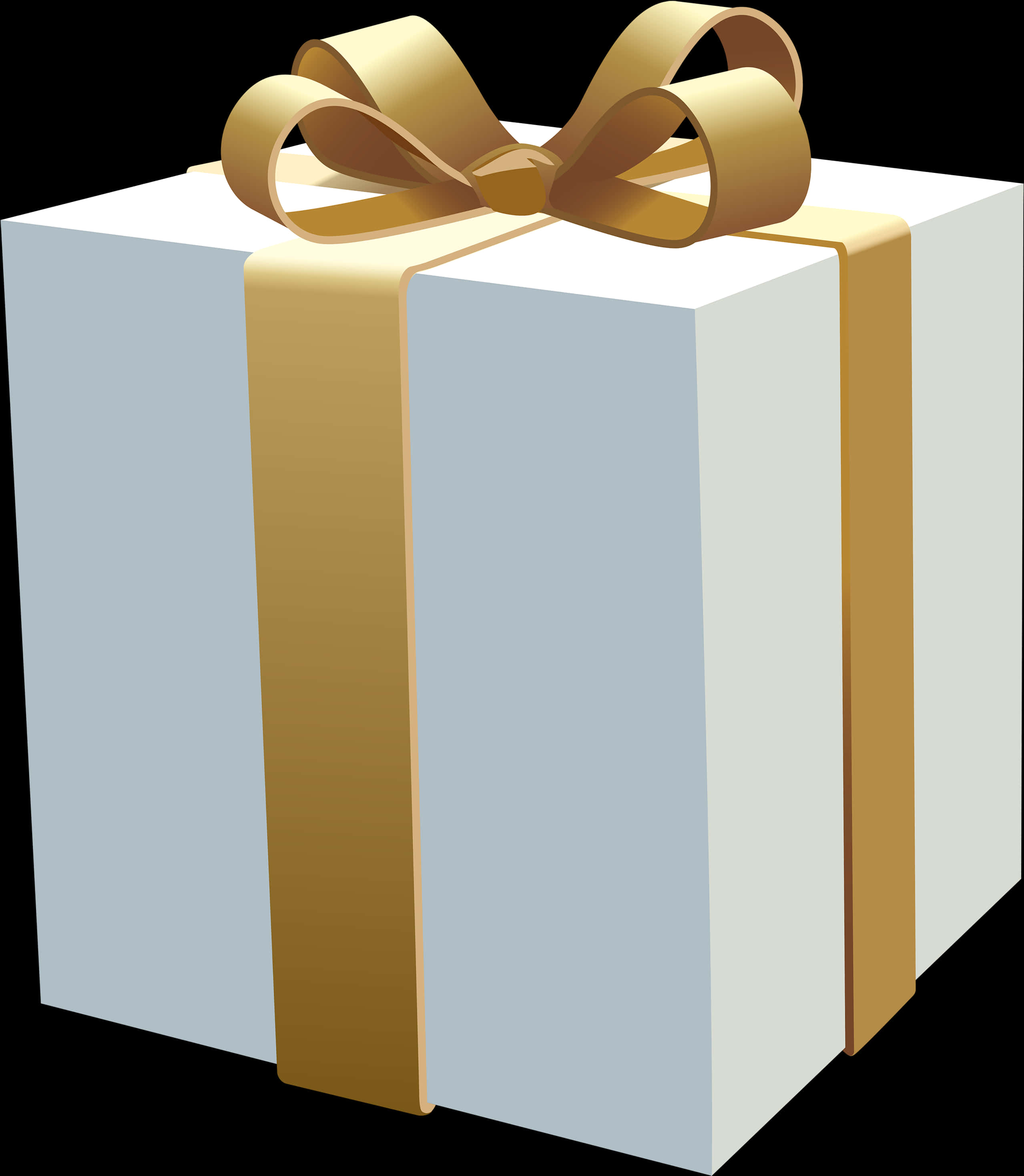 Elegant Gift Boxwith Golden Ribbon