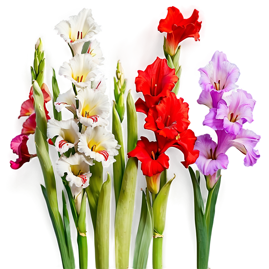 Elegant Gladiolus Png 18