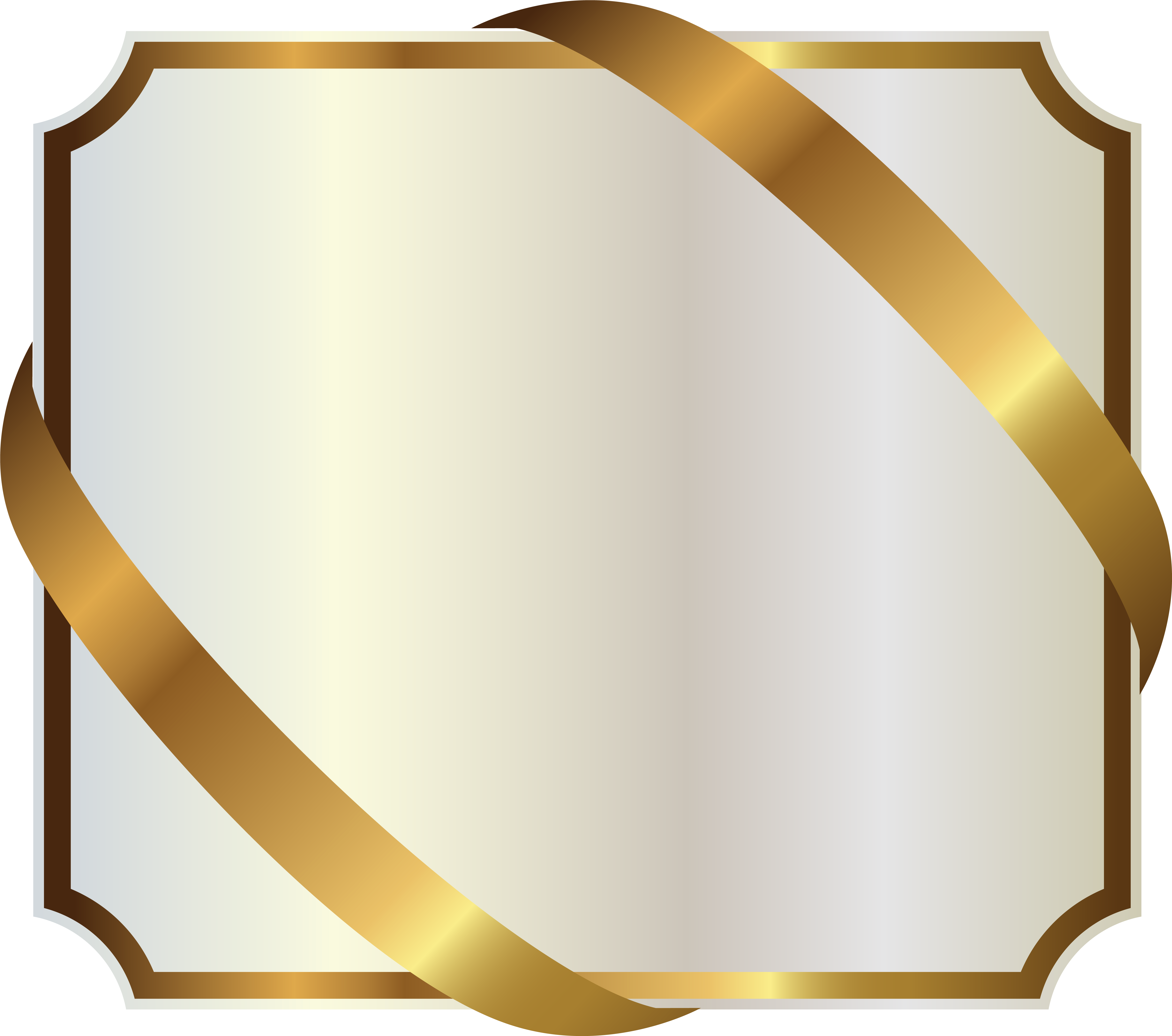 Elegant Gold Banner Design