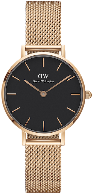 Elegant Gold Mesh Wristwatch Daniel Wellington