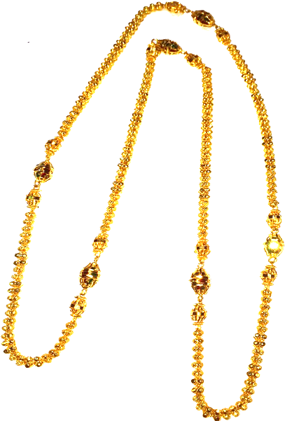 Elegant Gold Necklace Design