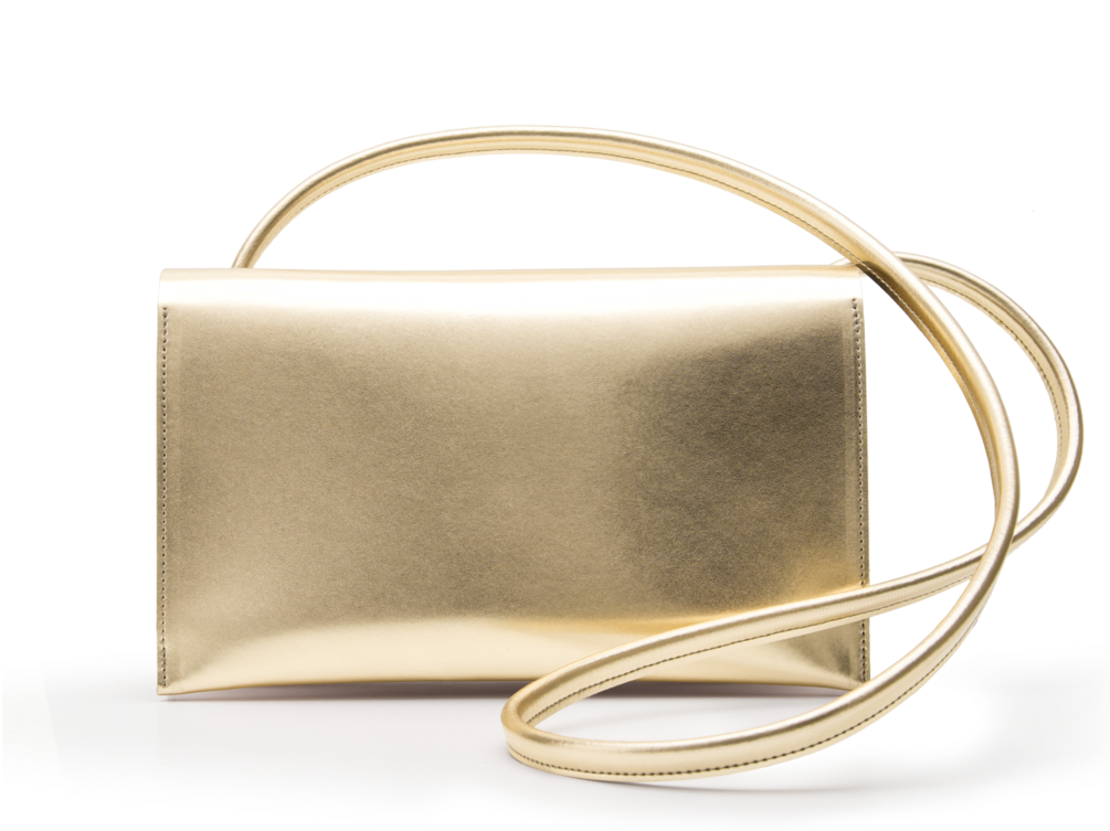 Elegant Golden Clutch Bag