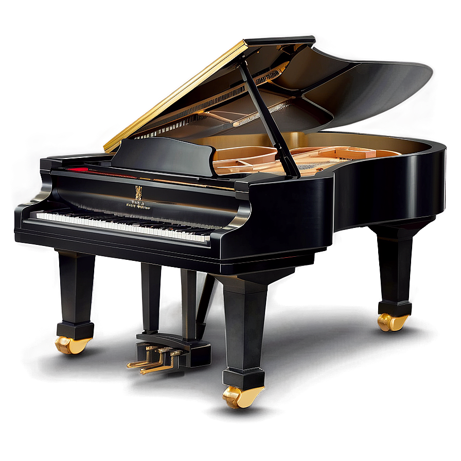 Elegant Grand Piano Png 23