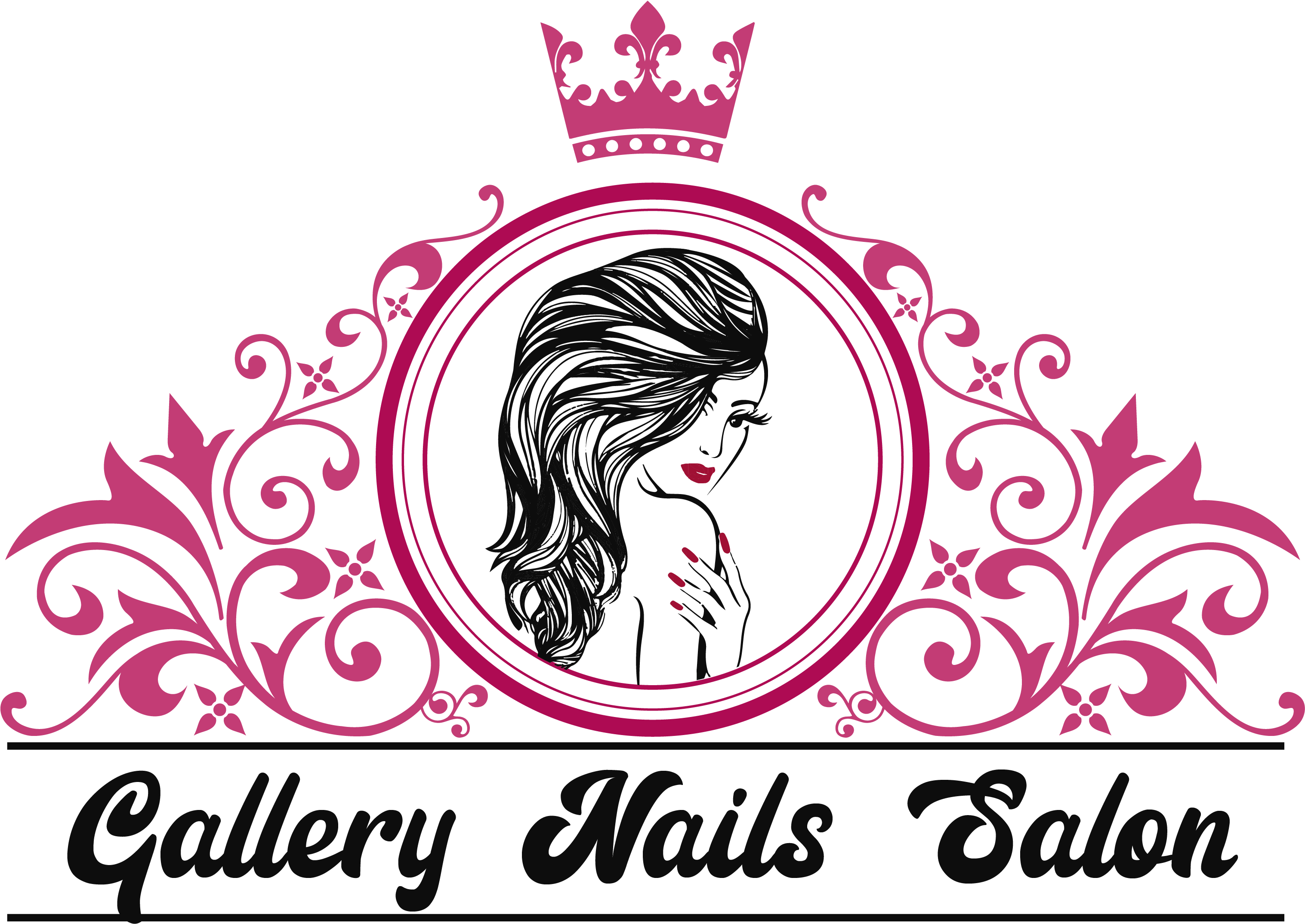 Elegant Hair Salon Logo