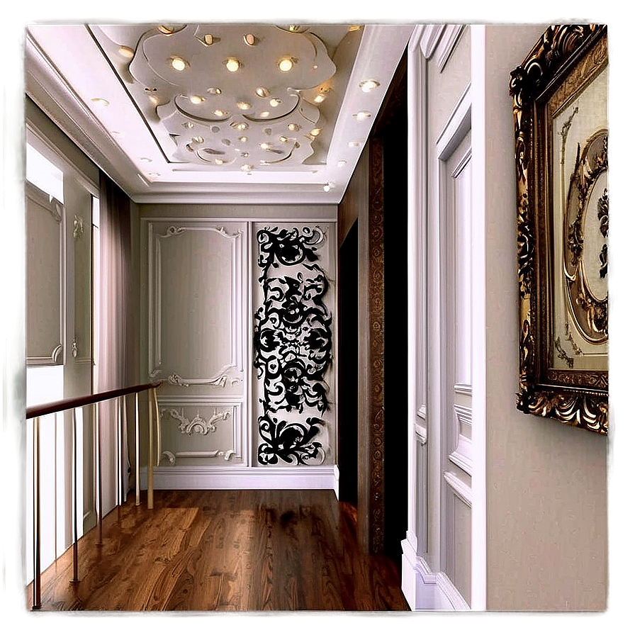 Elegant Hallway Decor Png 06242024