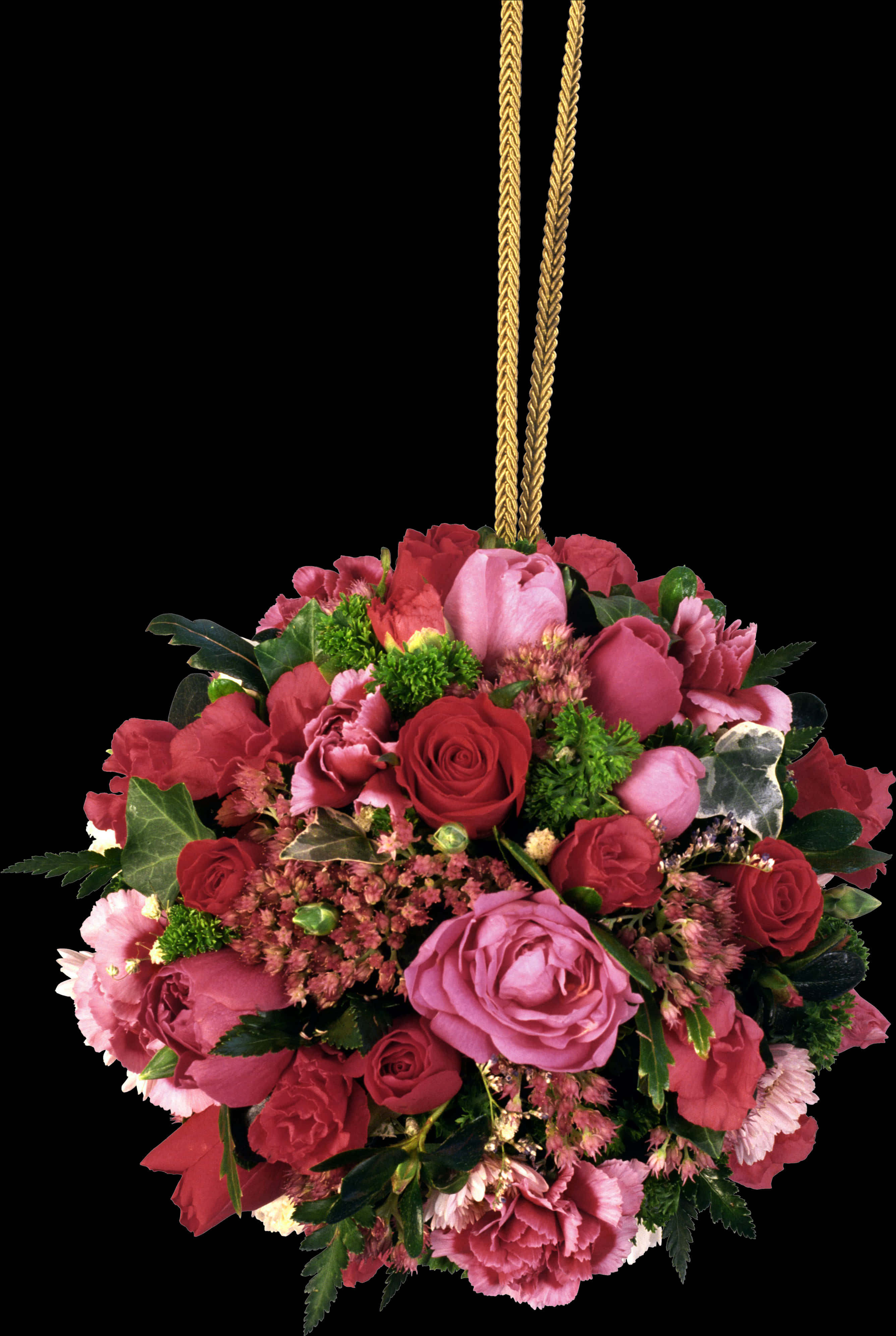 Elegant Hanging Floral Arrangement