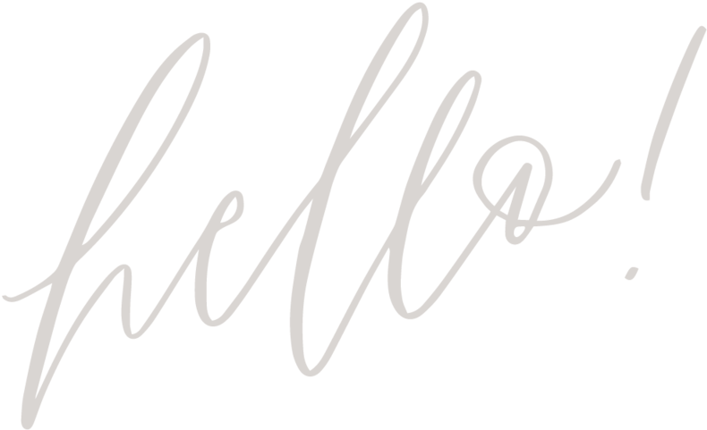 Elegant Hello Calligraphy