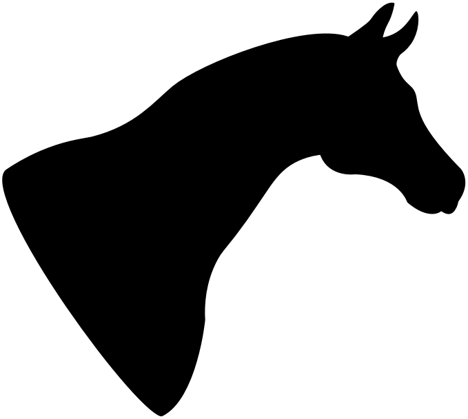 Elegant Horse Silhouette Logo