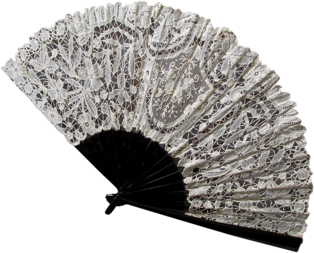 Elegant Lace Hand Fan