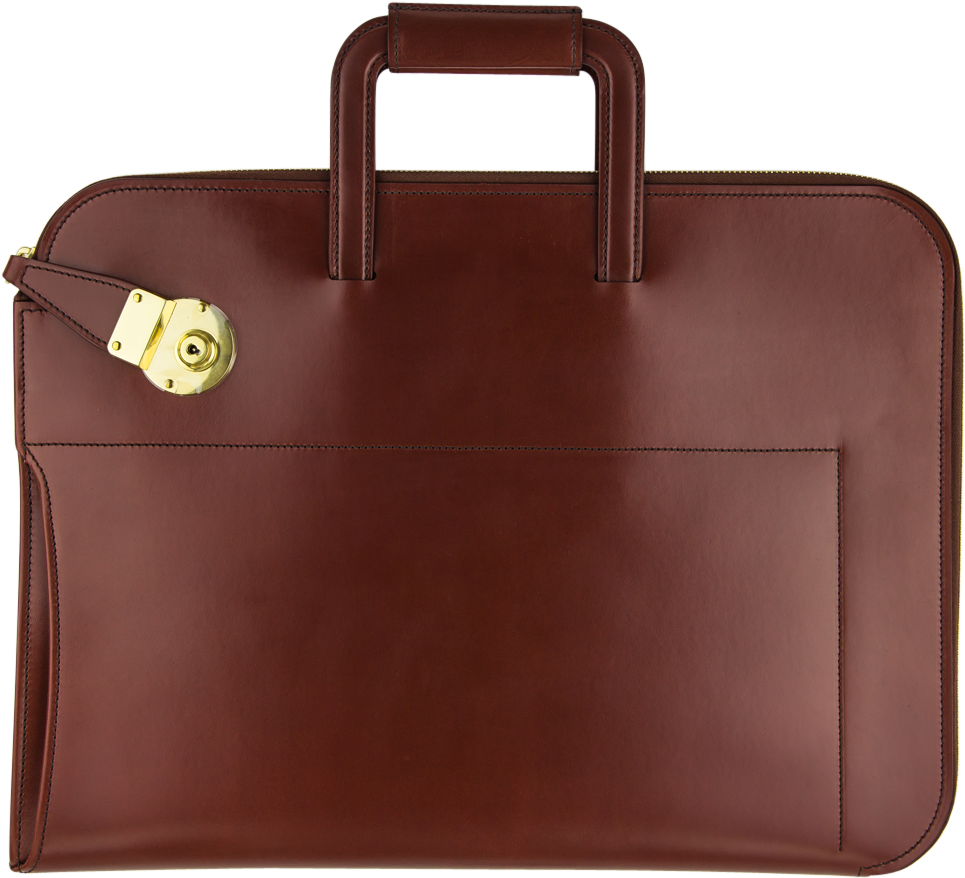 Elegant Leather Briefcase