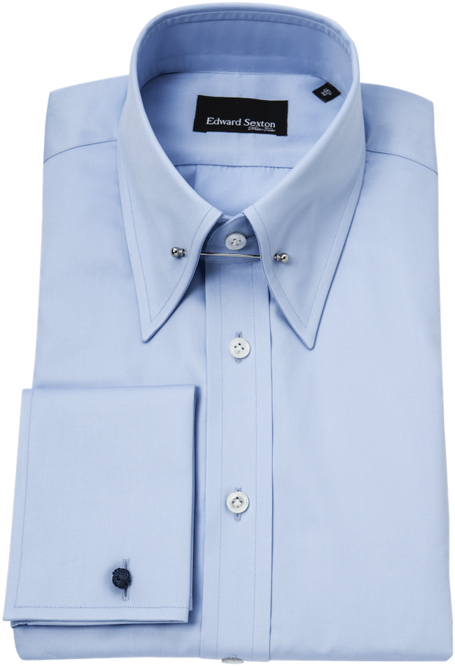 Elegant Light Blue Dress Shirt