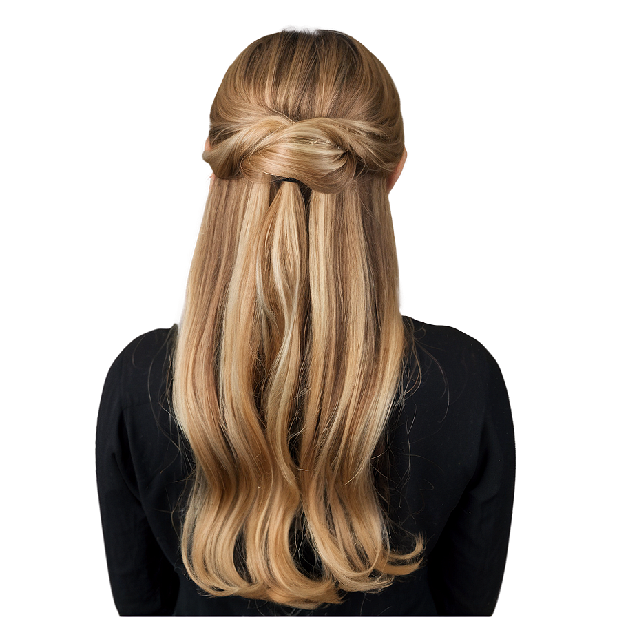 Elegant Long Hairstyle Png 05242024