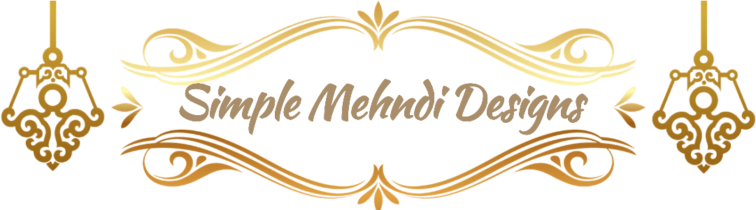 Elegant Mehndi Design Text Banner