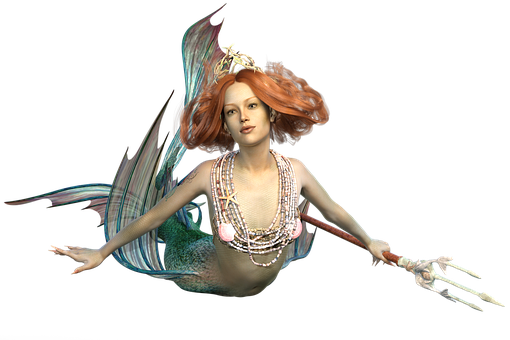 Elegant Mermaid Queen