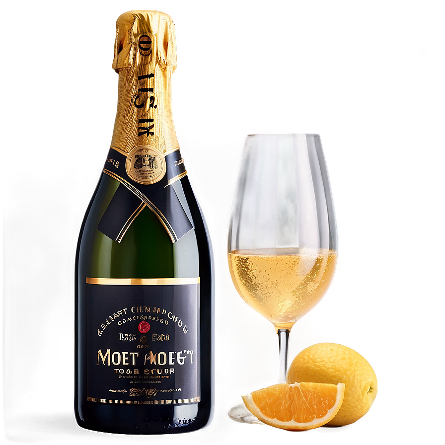 Elegant Moet Champagne Setting Png 06282024