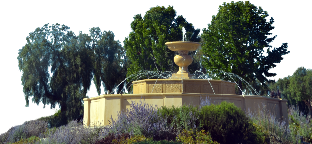 Elegant Park Fountain