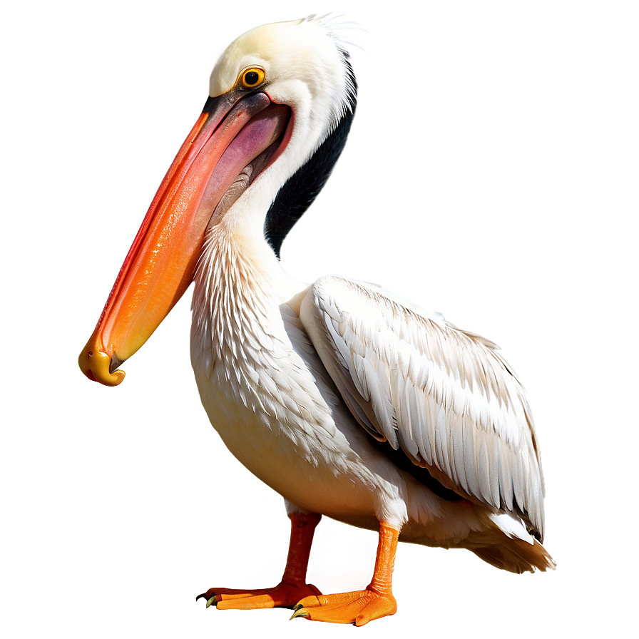 Elegant Pelican Pose Png 88