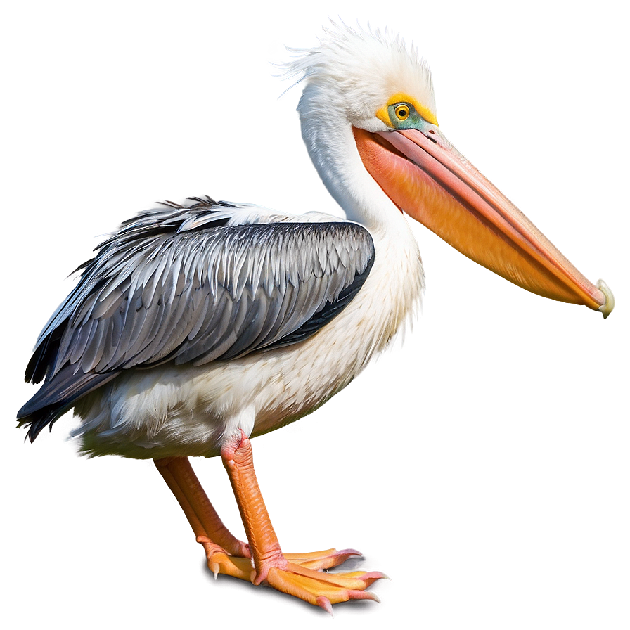 Elegant Pelican Pose Png Agi