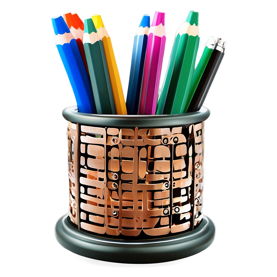 Elegant Pencil Holder Png 95