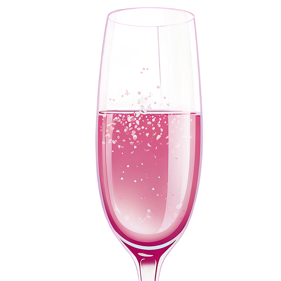 Elegant Pink Champagne Flutes Png Tfd