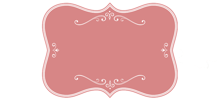 Elegant Pink Frame Design