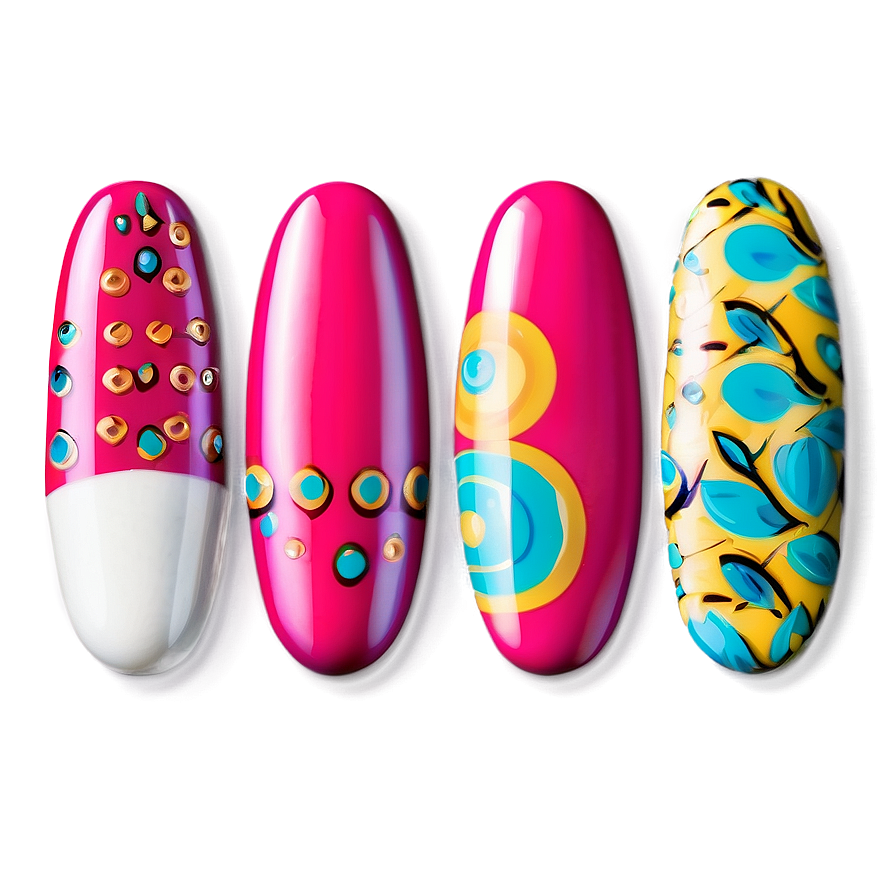 Elegant Press-on Nails Png 17