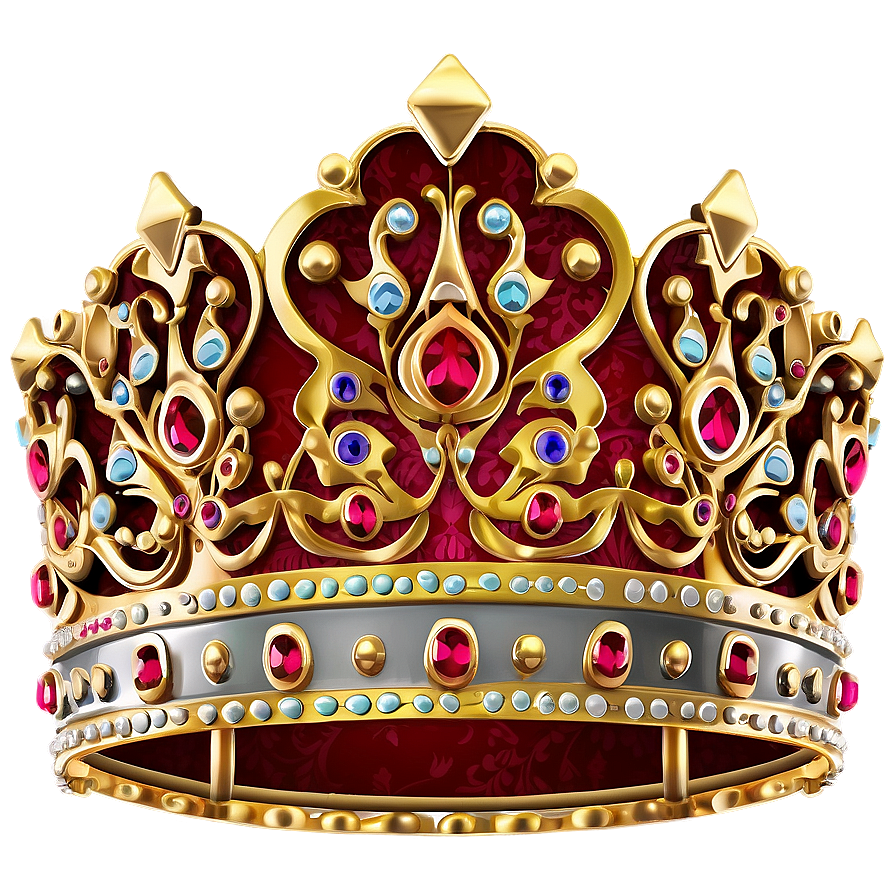 Elegant Princess Crown Design Png 45