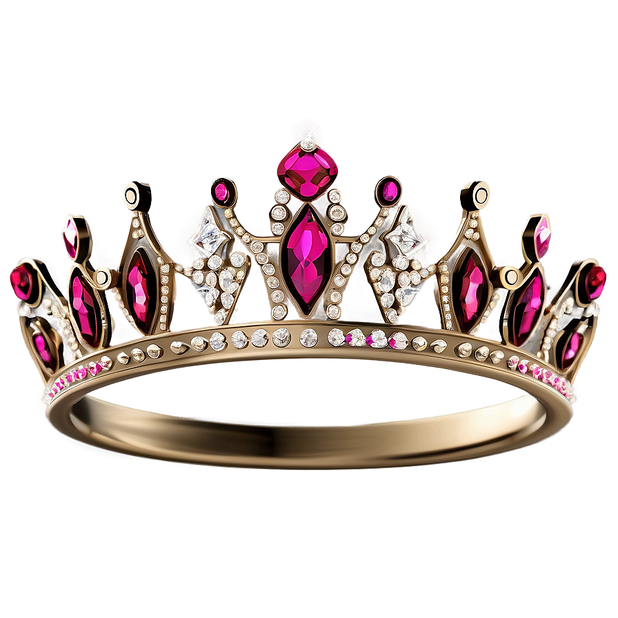 Elegant Princess Crown Design Png Cal45