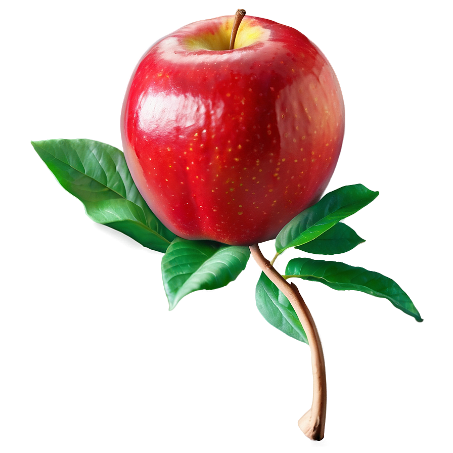 Elegant Red Apple Png Lir