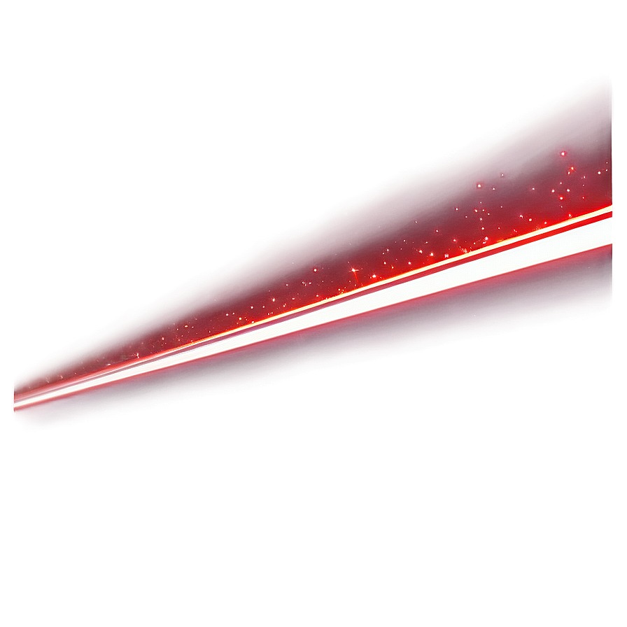 Elegant Red Laser Line Png Cil