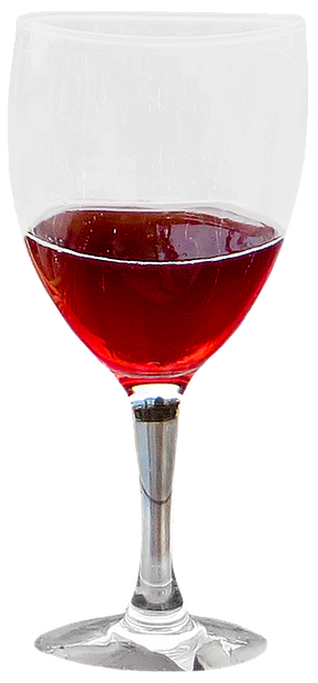 Elegant Red Wine Glass