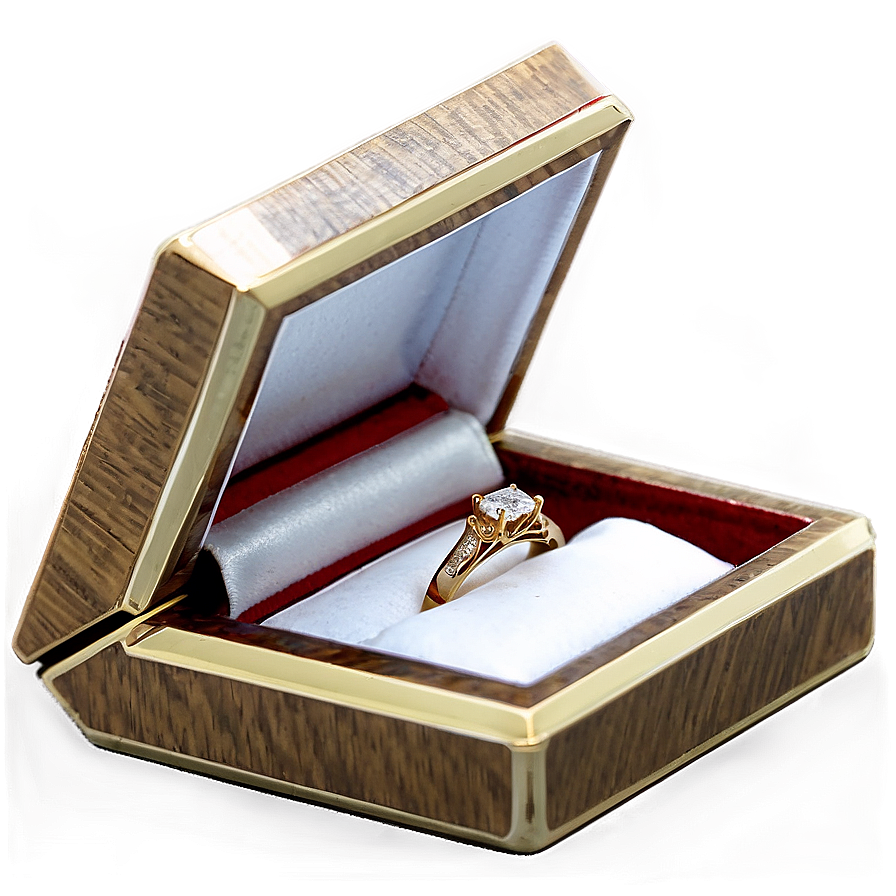 Elegant Ring Box Png 06282024