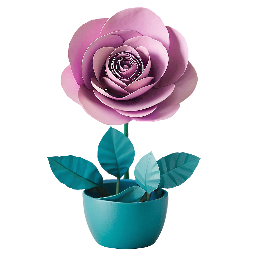 Elegant Rolled Flower Centerpiece Png 06282024