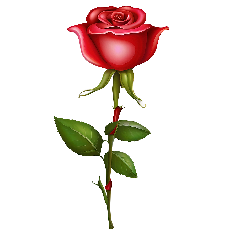 Elegant Rose Clipart Png 96