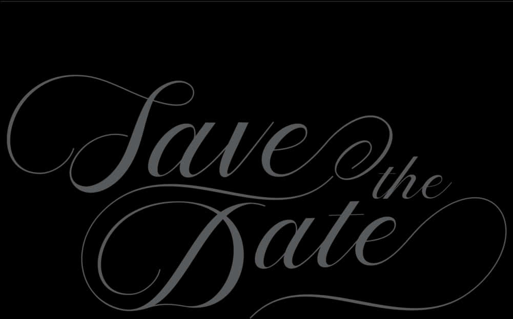 Elegant Save The Date Script