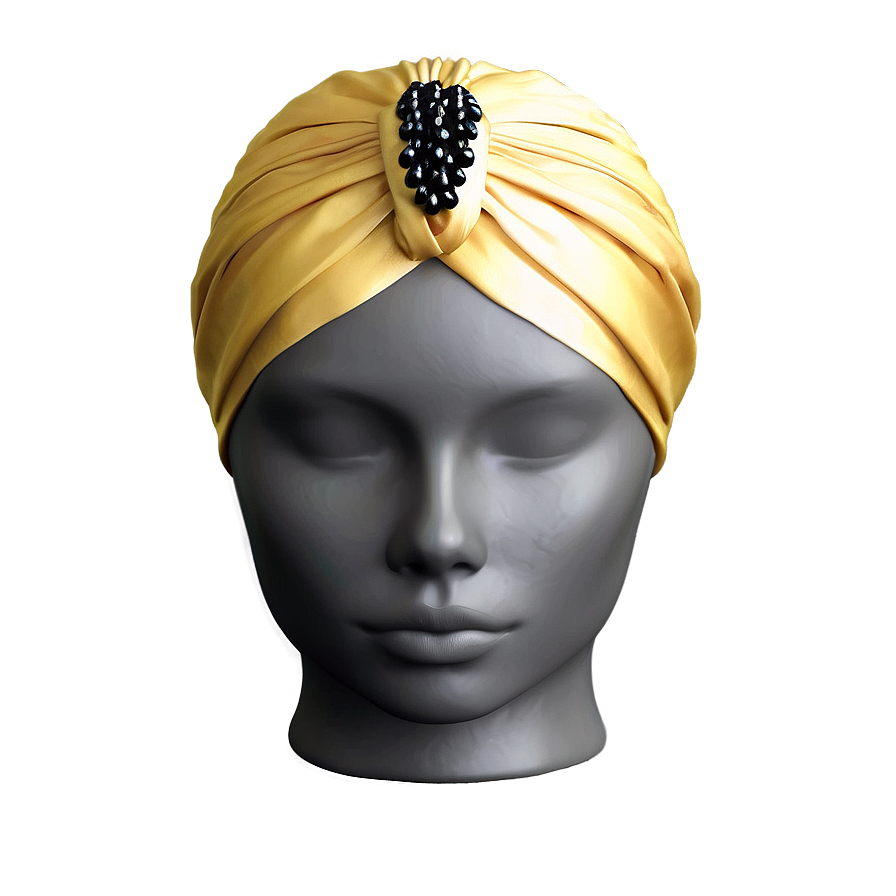 Elegant Silk Turban Png Efs65