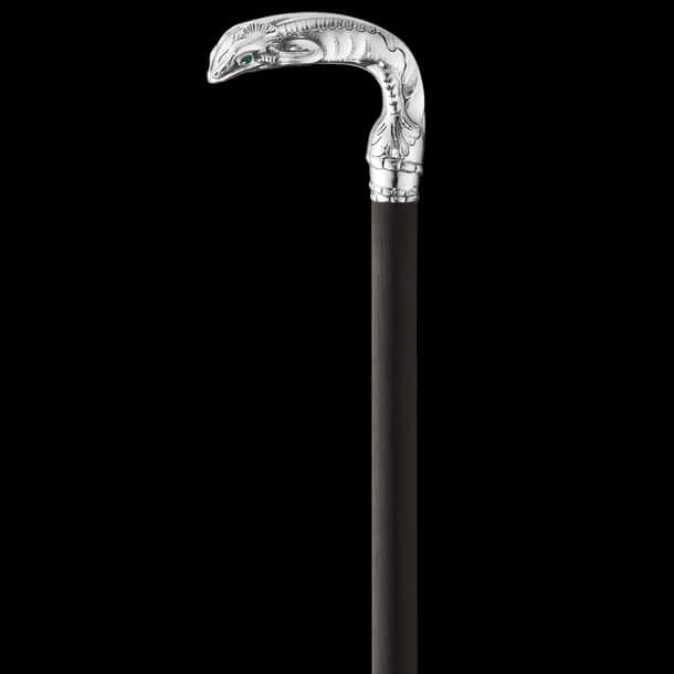 Elegant Silver Eagle Head Walking Stick