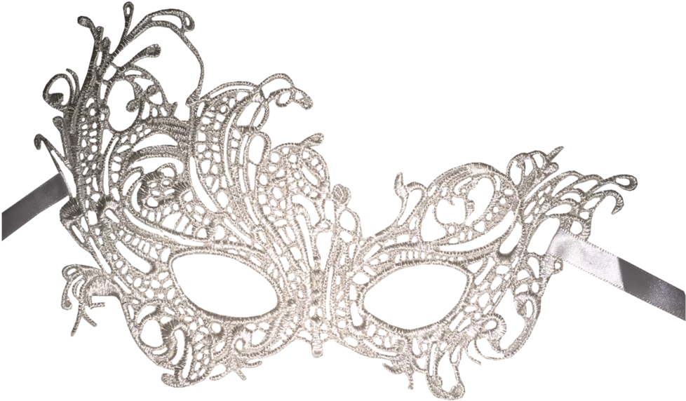 Elegant Silver Filigree Mask.png