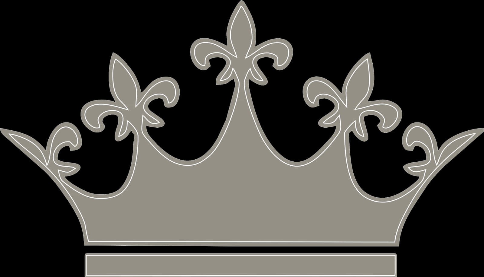 Elegant Silver Princess Crown