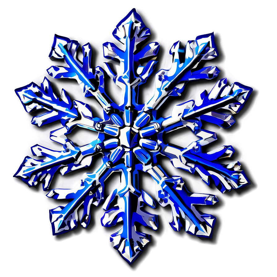 Elegant Snowflake Emblem Png Iqs71