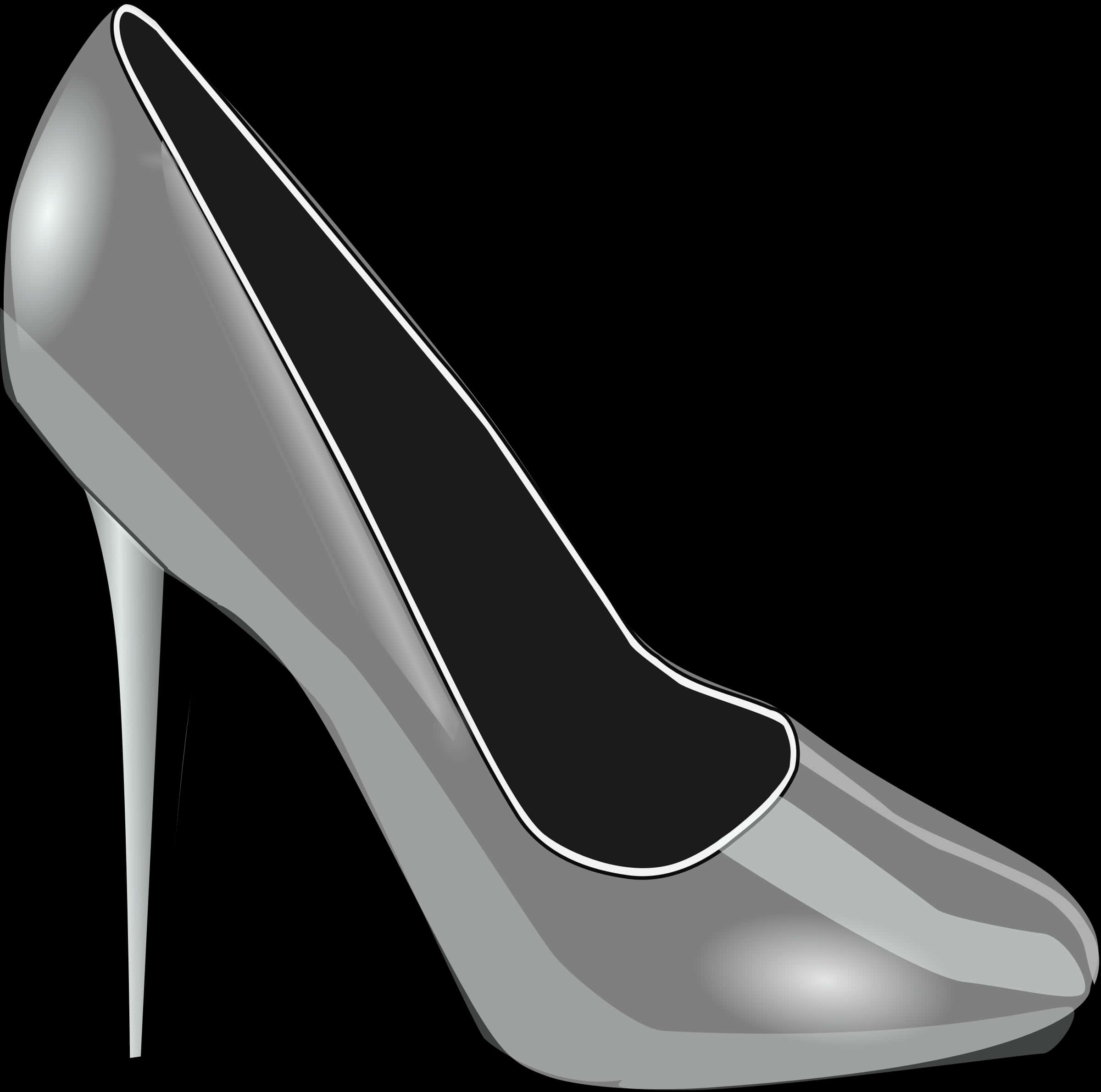 Elegant Stiletto Heel Illustration