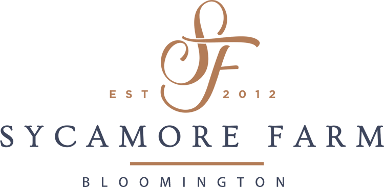 Elegant Sycamore Farm Logo