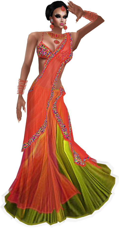 Elegant Traditional Lehenga Attire