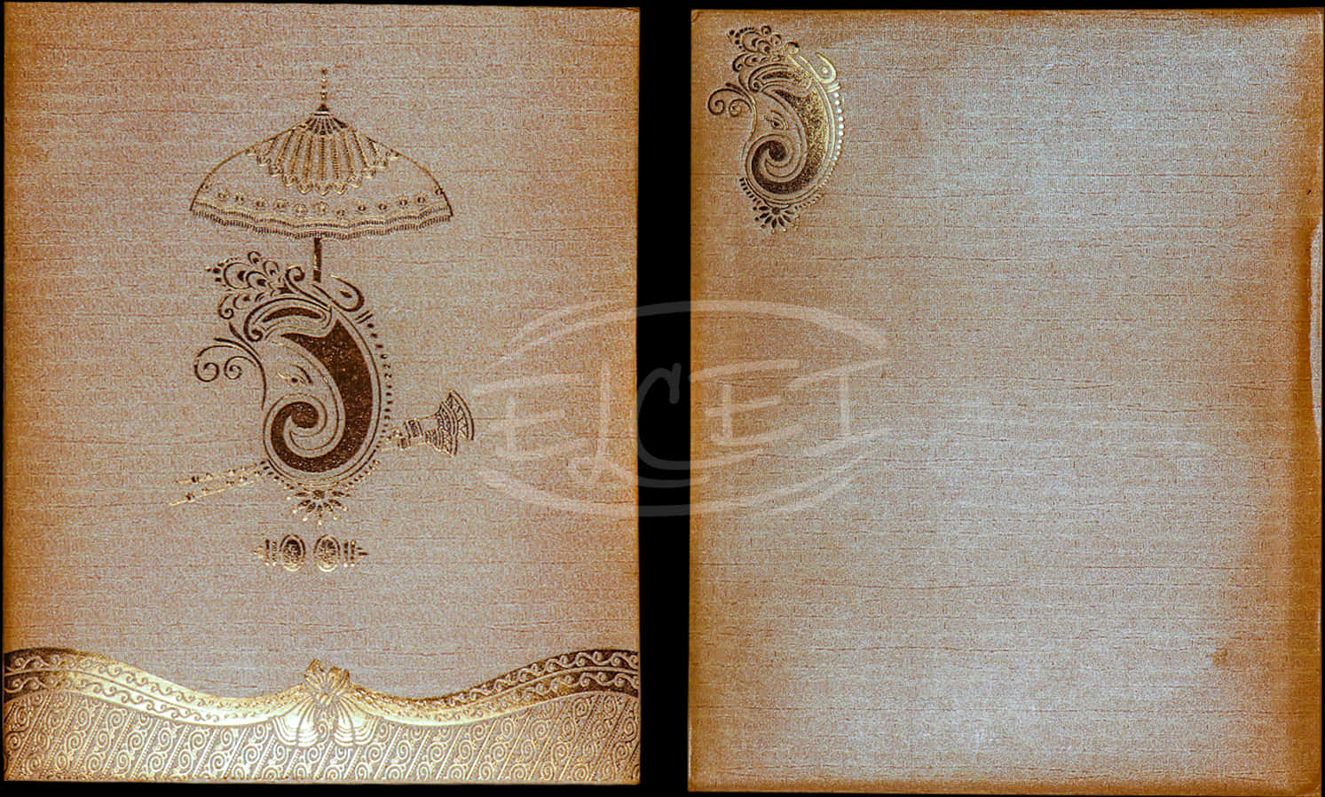Elegant Traditional Wedding Card Design