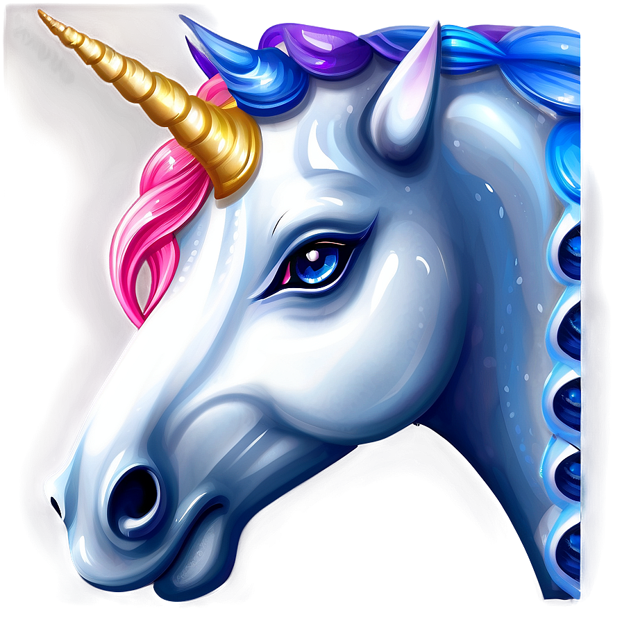 Elegant Unicorn Clipart Png Svq80